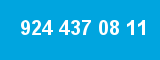 924 437 08 11 924 437 08 11